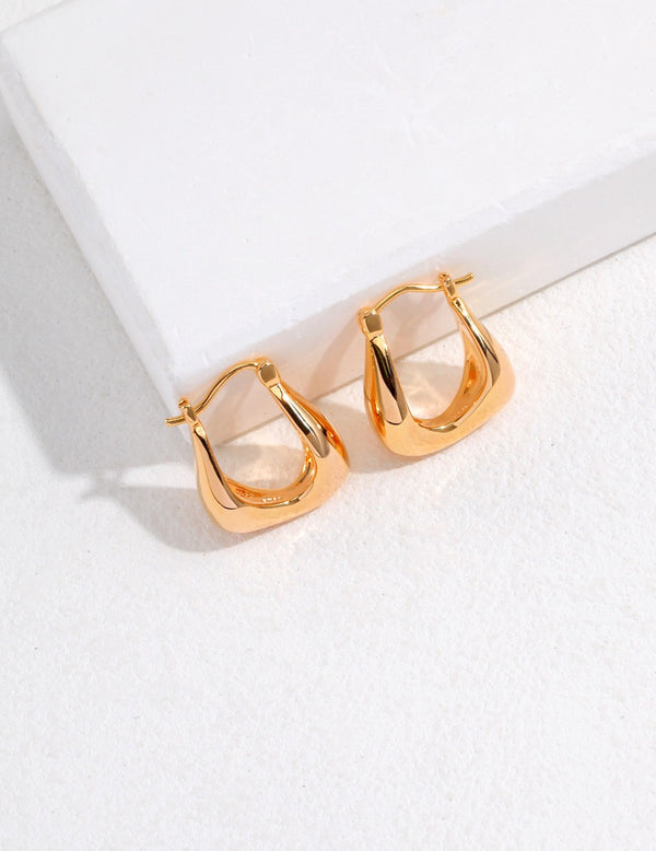 Lava Hoop Earrings