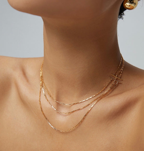 Triple Minimalist Necklace