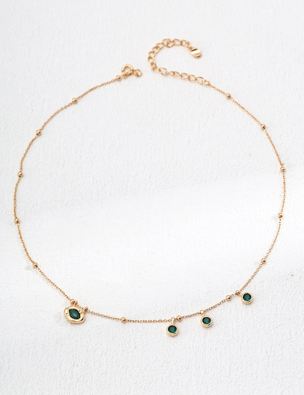 Zirconia Pendant Necklace