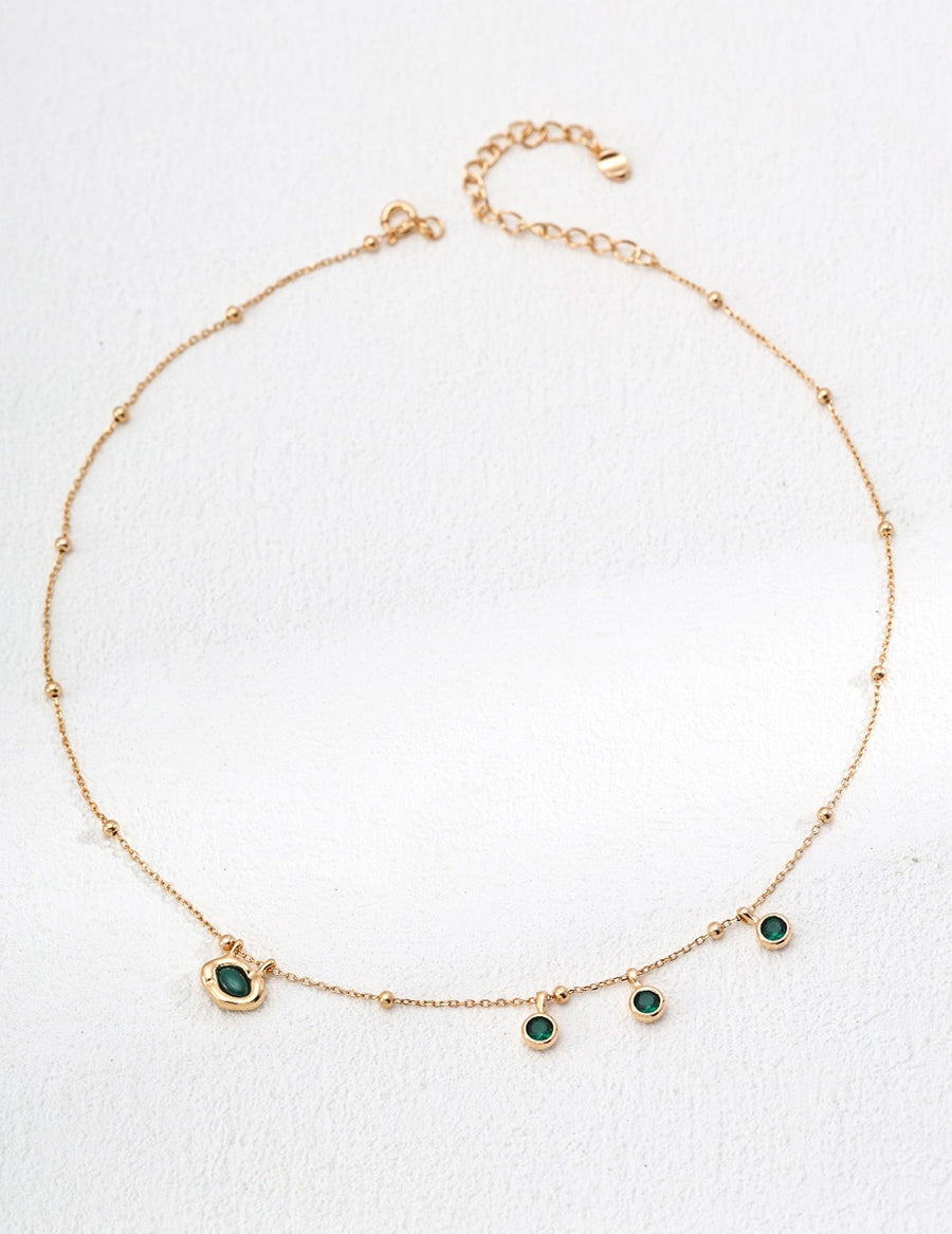 Zirconia Pendant Necklace