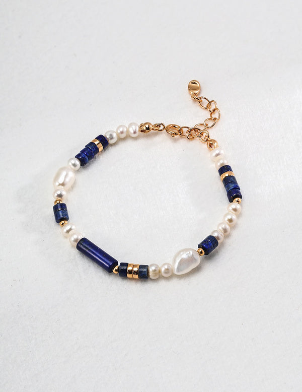 Blue Lapis Lazuli Bracelet